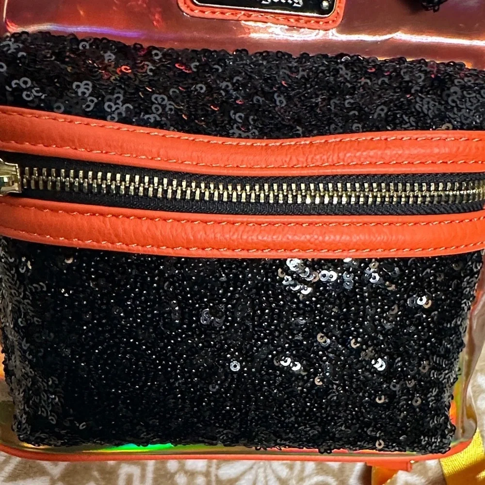 Loungefly Minnie Mouse Sequin Mini Backpack - Disney Parks Exclusive Unisex